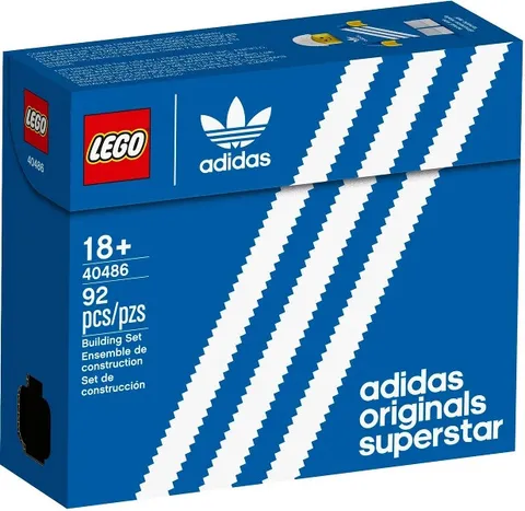 LEGO Icons Adidas Originals Superstar Shoe 40486 Sealed