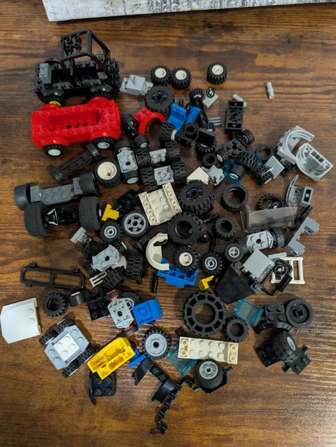 lego car parts lot used