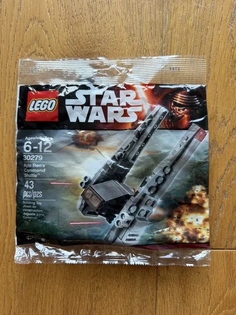 LEGO Star Wars: Kylo Ren's Command Shuttle Polybag (30279) - New Sealed Retired