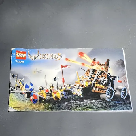 Lego 7020 Vikings HEAVY ARTILLERY WAGON - INSTRUCTION MANUAL ONLY