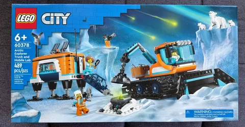 LEGO 60378 Arctic Explorer Truck and Mobile Lab New