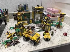 LEGO Dino Lot of 3 Sets Dino Defense 5887 Raptor Chase 5884 Tower Takedown 5883