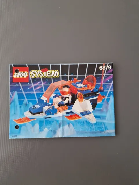Lego Building Instructions 6879 System Space Blizzard Baron Instruction Only