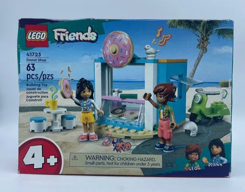 LEGO Friends Donut Shop 41723 Kids Building Set 63 Pcs NEW