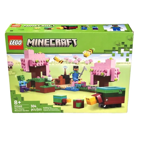 NEW & SEALED! LEGO Minecraft The Cherry Blossom Garden Building Toy Set 21260