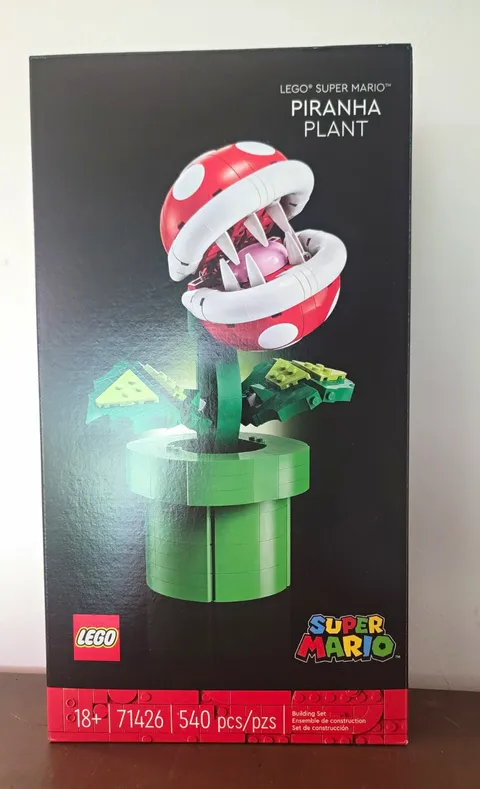 LEGO Super Mario 71426 Piranha Plant Complete Set 540pcs 18+ Display