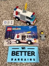 Lego 6614 Classic Launch Evac 1 Complete Set Vintage Manual Minifigure Command