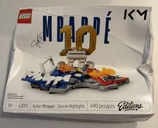LEGO 43013 Editions Kylian Mbappé Soccer Highlights Set New Sealed Mbappe READ
