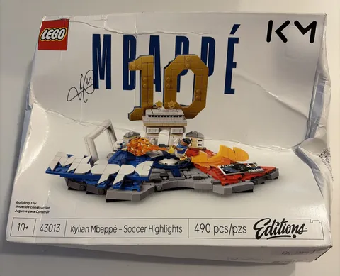 LEGO 43013 Editions Kylian Mbappé Soccer Highlights Set New Sealed Mbappe READ