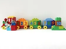 LEGO Duplo 10558 Number Train Learn To Count Retired Set Complete 31 Pieces