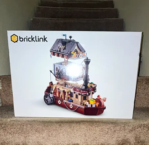 LEGO Merchant Boat BrickLink Designer Program Set 910046 2180 pcs 18+