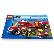 Lego City Fire Pick-up Truck 7942 Building Instructions Booklet Only Manual