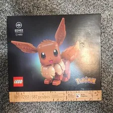 LEGO Pokémon Eevee 72151 Building Set 587 pcs Brick Separator Included