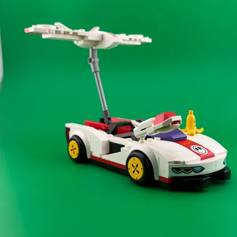 LEGO Super Mario 72045 Shy Guy P-Wing Kart Partial Build Kart & Accessories