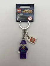 LEGO The Joker Minifigure Keychain DC Comics Super Heroes 851003 New