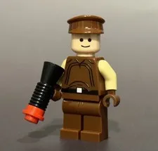 LEGO Star Wars TCS Naboo Royal Guard Minifigure Custom on Lego printed
