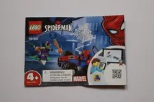 LEGO® Marvel 76133 Spider-Man Car Chase Instruction Manual Only!