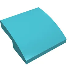 10x LEGO® Part 15068 - Slope, Curved 2 x 2 x 2/3