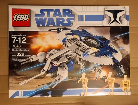 Star Wars LEGO 7678, Droid Gunship, New, Sealed
