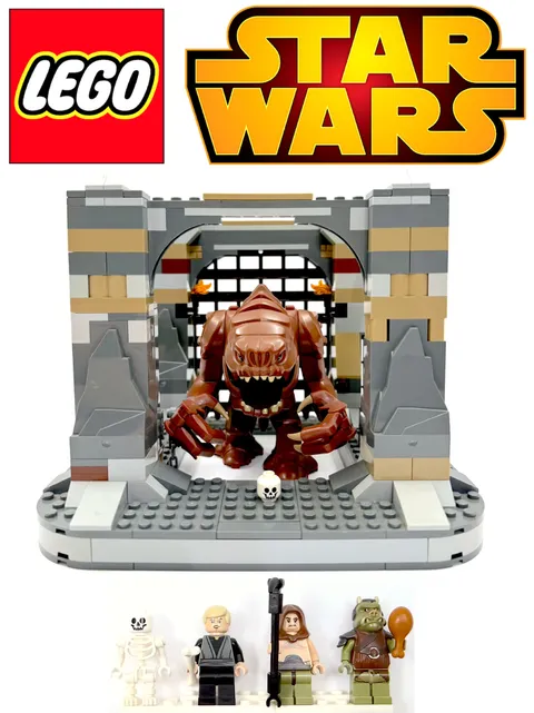 LEGO STAR WARS 75005 RANCOR PIT 100% * LUKE GAMORREAN MALAKILI * RETURN OF JEDI