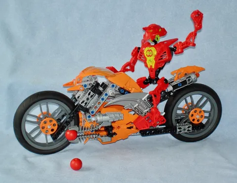 Lego Hero Factory Vehicle  7158 FURNO BIKE Motorcycle with Furno