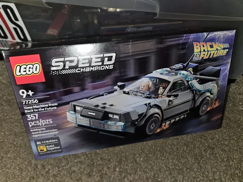LEGO SPEED CHAMPIONS Back To The Future Time Machine DOLORIAN NIB #77256