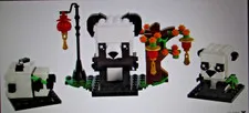 LEGO Brickheadz Chinese New Year Pandas 40466 - 100% Complete Parts