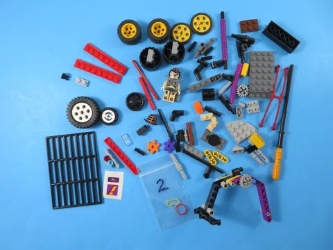 Lego Parts Random Mix Bricks Wheels Incomplete Technic Assortment Mixed Themes