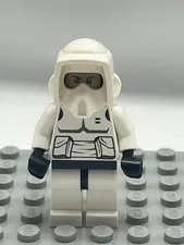 Lego Star Wars Minifigure Imperial Scout Trooper sw0005b Black Head Excellent Cond