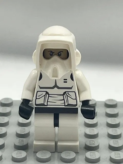 Lego Star Wars Minifigure Imperial Scout Trooper sw0005b Black Head Excellent Cond