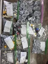 12lbs. Lego wheels and tires lot