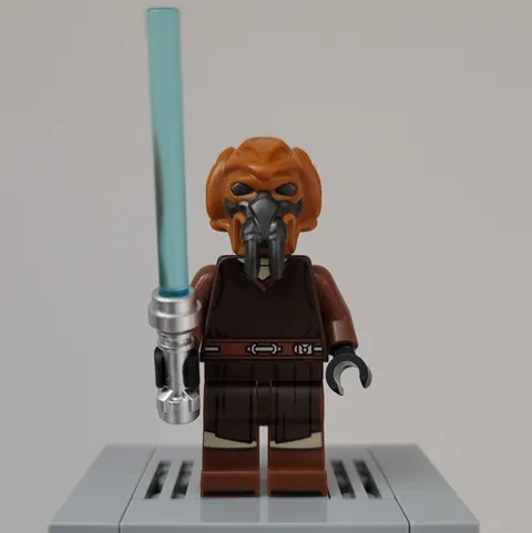 LEGO Star Wars | Plo Koon Minifigure Dark Brown Robe Printed Legs sw1414 | 75400