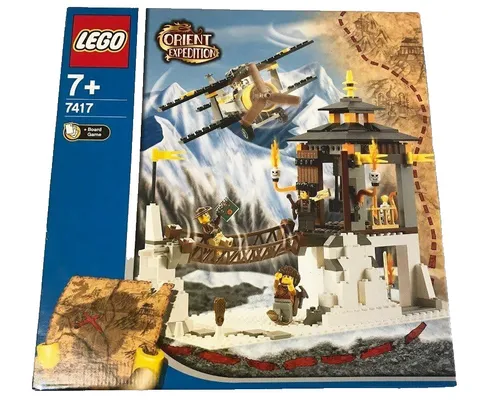 LEGO 7417 Temple of Mount Everest Adventurers Orient Expedition 2003 Sealed