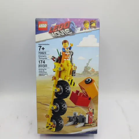 LEGO 70823, The Lego Movie 2 Emmet's Thricycle! NEW Sealed in Box, RETIRED!