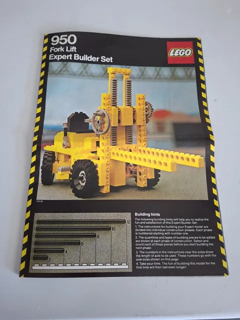 Vintage Lego Technic set 948 Go Kart Instructions    1979