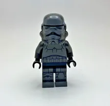 LEGO Star Wars Shadow Stormtrooper Minifigure Genuine LEGO Black Trooper