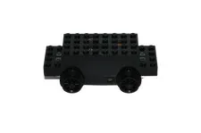 Lego® 12V TRAIN Railway Motor OLD Version in BLACK Wheels BLACK