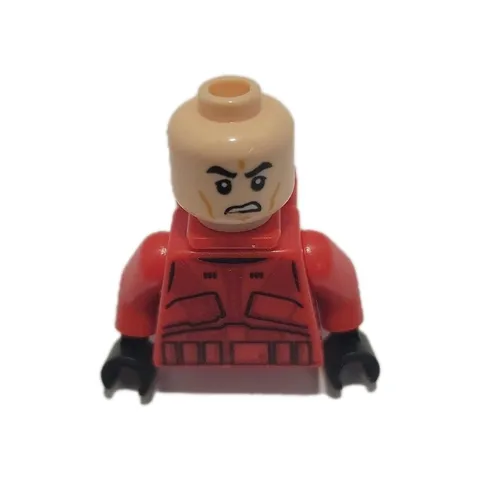Lego Star Wars RESISTANCE Partial Major Vonreg Minifigure Missing Legs & Helmet