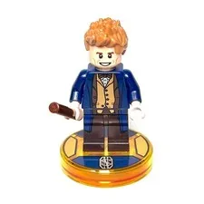 LEGO Dimensions Newt Scamander Minifigure with Toy Tag Base 71253 dim034