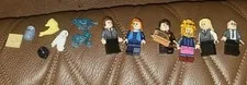 harry potter lego minifigures lot And Accessories , Hermione, Ginny, Luna,...