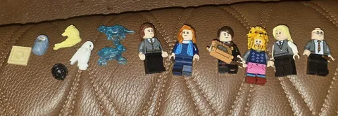 harry potter lego minifigures lot And Accessories , Hermione, Ginny, Luna,...
