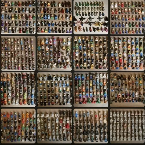 Huge Lego Bulk Collector's Lot: 700+ Minifigures, Vehicles & Premium Accessories