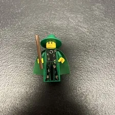 LEGO Minifigure 2000s Harry Potter Professor Minerva McGonagall Green Cape hp022