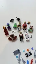 LEGO Mixed Minifigure & Accessories Lot bits and pieces Superheroes Pirates