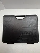Lego Y2k Black Storage Carrying Case Plastic Latch Closure Box 1997 USA Made