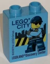 LEGO LEGOLAND collector's brick LEGO CITY 2019 discovery center collectors block
