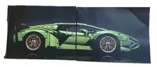 LEGO Technic Instruction Manuals 42115 Lamborghini Sian FKP 37 Books 1 & 2 Green