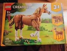 LEGO Creator 3-in-1 Beautiful Horse Set 31166 685pcs Building Kit Ages 9+