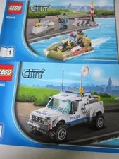 Lego Building Instructions Instruction City 69945 Parts 1 to 4, Part 1 thru 4