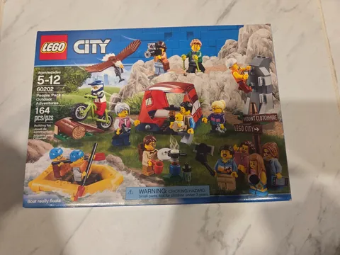 Lego City 60202 People Pack Outdoor Adventures New Sealed Box Retired RARE!
